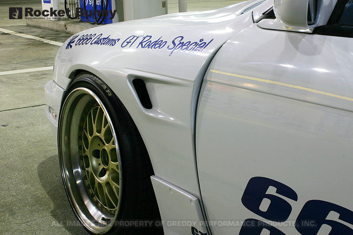 GReddy 94-96 Nissan 240SX S14 Rocket Bunny Front Wide Fenders Ver. 1 - 0