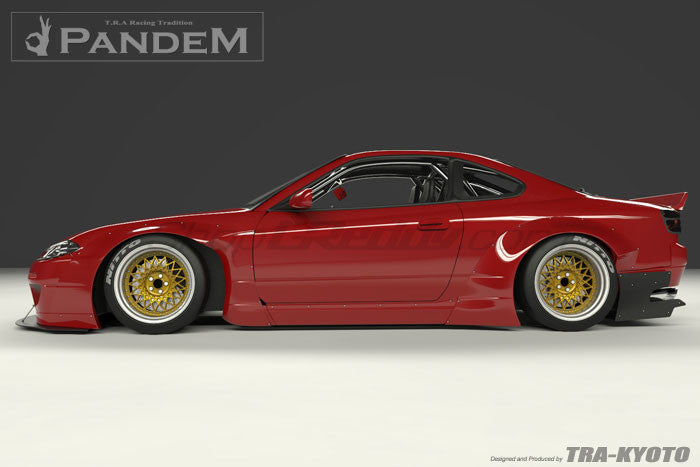 GReddy 1999-2002 Nissan Silvia Full Rocket Bunny S15 Pandem Aero Kit