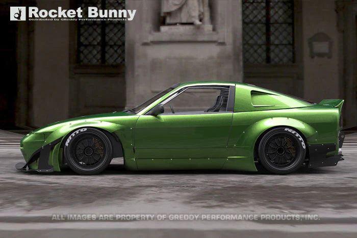 GReddy RPS13 V2 Rocket Bunny Aero Side Skirts Only - 0