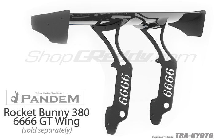 GReddy 89-93 Nissan 240SX Full Rocket Bunny 180/240SX Wide Body Aero Kit w/ Wing