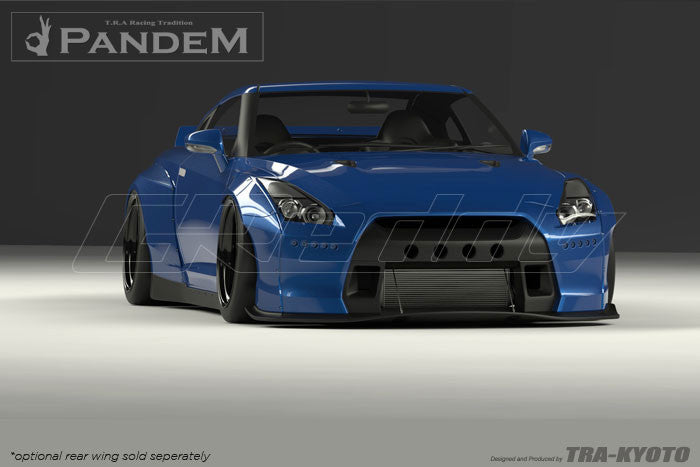 GReddy 09+ Nissan GT-R R35 Pandem Aero Front Bumper Only - 0