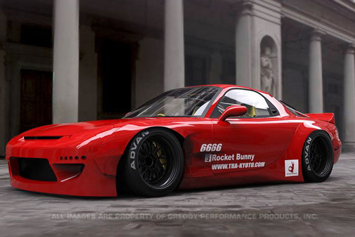 GReddy 93-95 Mazda RX-7 Rocket Bunny Full FD3S Wide-Body Aero Kit Ver. 2 - 0