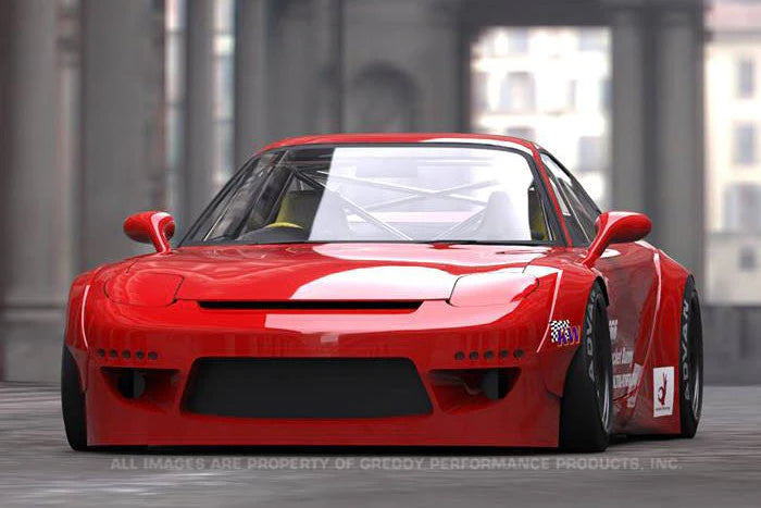 GReddy X Rocket Bunny FD3S V2 Front Over-Fenders - No Bumper Extensions (S/O 8-12 Wks No Cancel) - 0