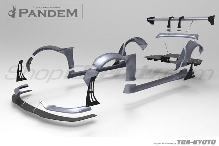 GReddy 09-12 Mazda RX-8 Pandem Wide Body Rear Over-Fenders (Rear Doors Will Not Open)