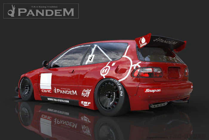 GReddy X Rocket Bunny 92-95 Civic EG Rear Fenders - 0