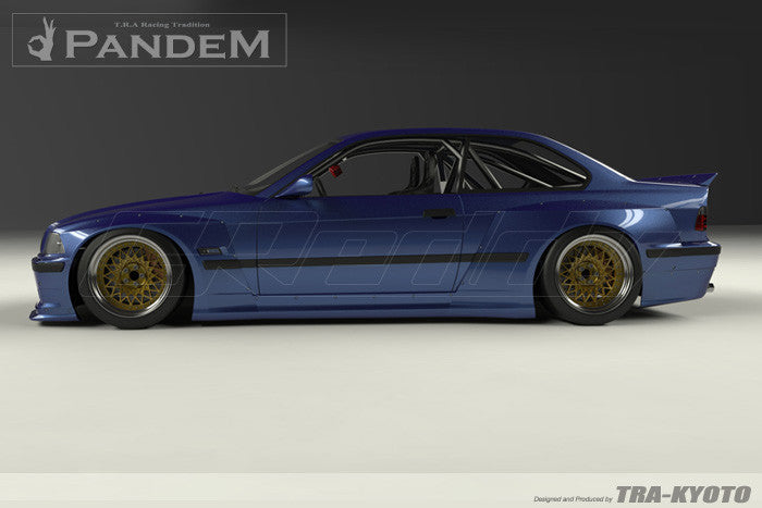 GReddy 92-99 BMW E36 Pandem Side Skirts