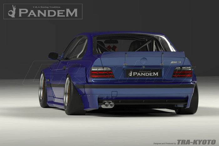 GReddy 92-99 BMW E36 Pandem Rear Lip - 0