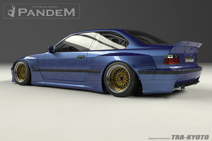 GReddy 92-99 BMW E36 Pandem Rear Fenders - 0