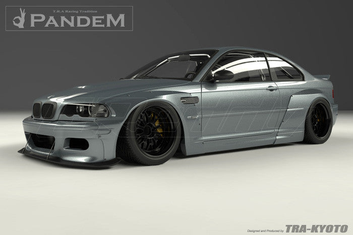 GReddy BMW E46 M3 Pandem Wide Body Front Lip - 0