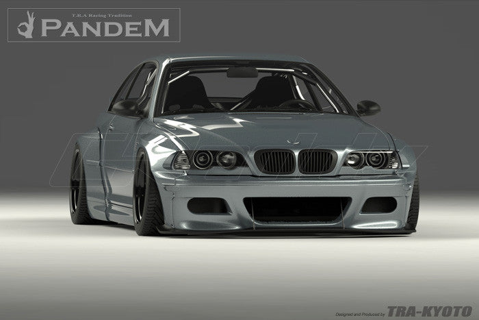 GReddy 99-06 BMW E46 Coupe Pandem Wide Body Blister Kit (SPECIAL ORDER)