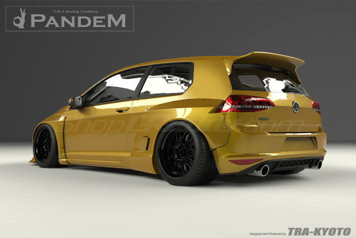 GReddy 2015+ Volkswagen Golf GTI MK7 3-DR Pandem Rear Fenders - 0