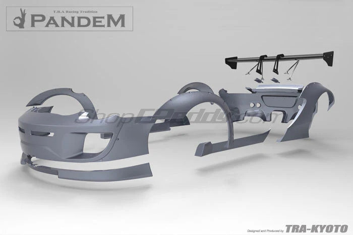 GReddy Pandem RB 09-12 Porsche Cayman Complete Wide Body Aero Kit WITH WING (Special Order)