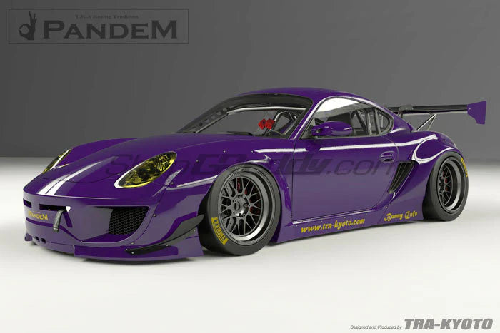 GReddy Pandem RB 09-12 Porsche Cayman Front and Rear Fenders Only (Special Order)