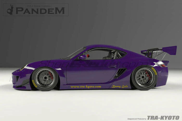 GReddy Pandem RB 09-12 Porsche Cayman Complete Wide Body Aero Kit WITH WING (Special Order)