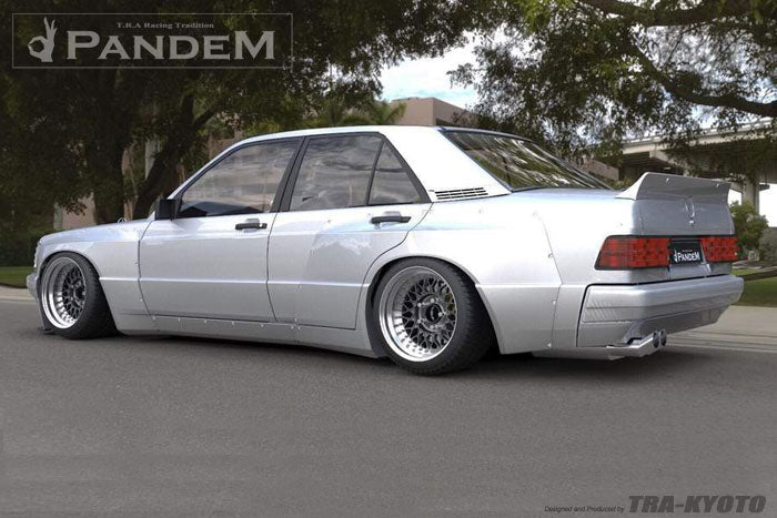 GReddy Pandem Mercedes 190E Rocket Bunny Full Wide-Body Aero Kit - 0