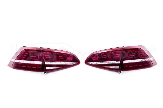 LED Tail Light Set - Dark Cherry For MK7 GTI/Golf R