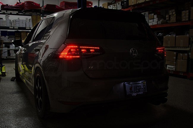 LED Tail Light Set - Dark Cherry For MK7 GTI/Golf R