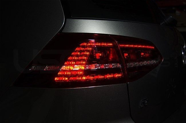 LED Tail Light Set - Dark Cherry For MK7 GTI/Golf R