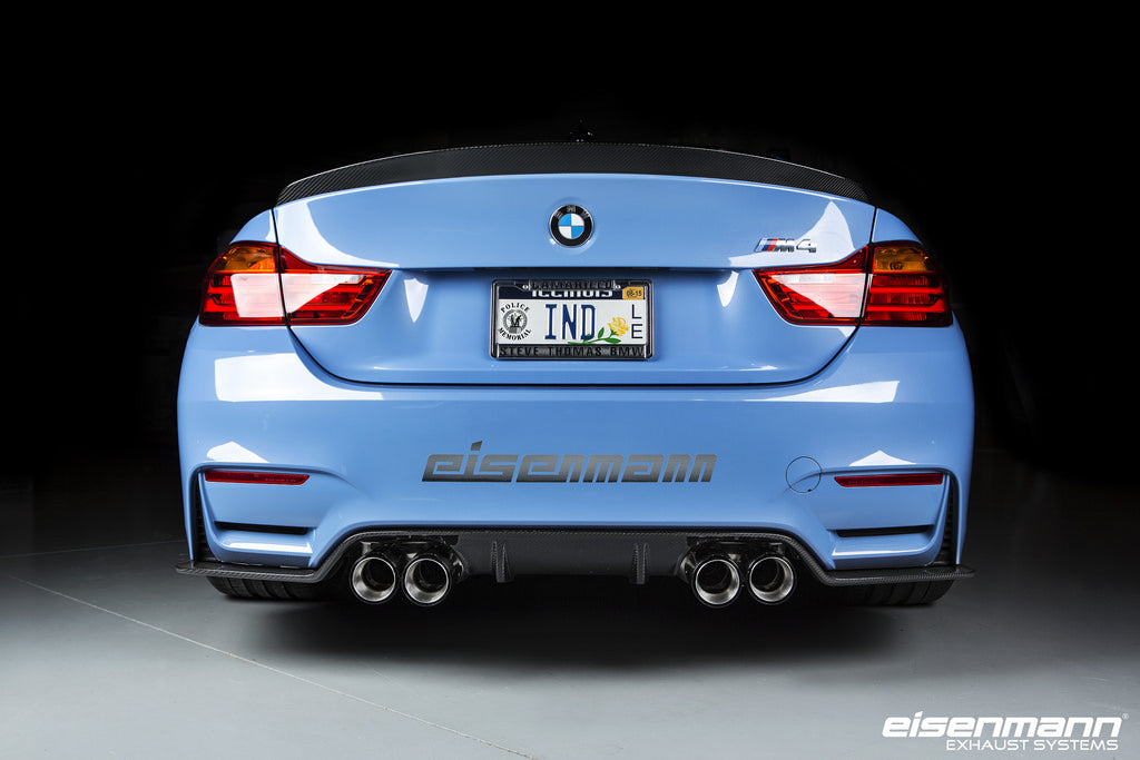 Eisenmann F8X M3 / M4 Performance Exhaust + 4x90 Carbon Tip Set