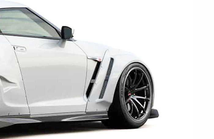 GReddy 2017+ Nissan GTR R35 GRacer Front Over-Fender Set