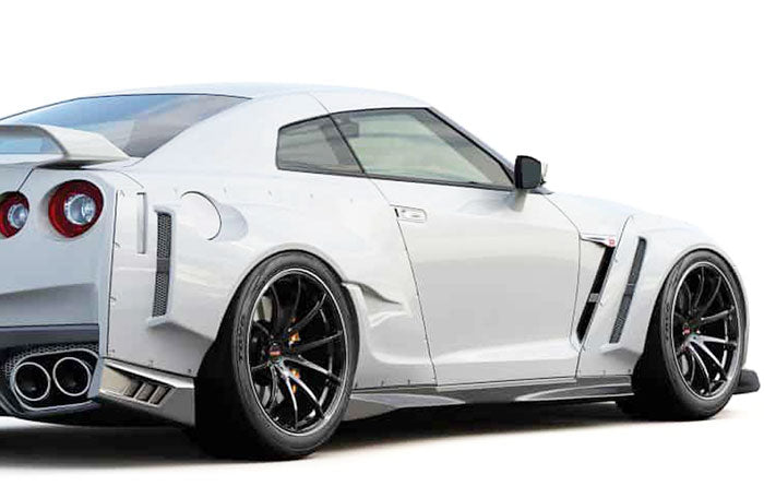 GReddy 2017+ Nissan GTR R35 GRacer Full Wide-Body Aero Kit - 0