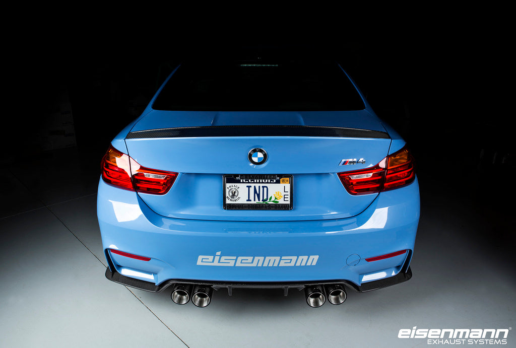 Eisenmann F8X M3 / M4 Performance Exhaust + 4x90 Carbon Tip Set