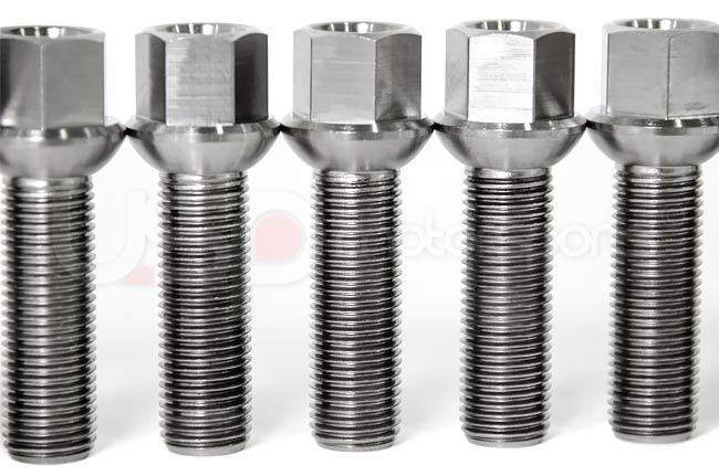 USP Titanium Ball Seat Wheel Bolt Kit - 42mm