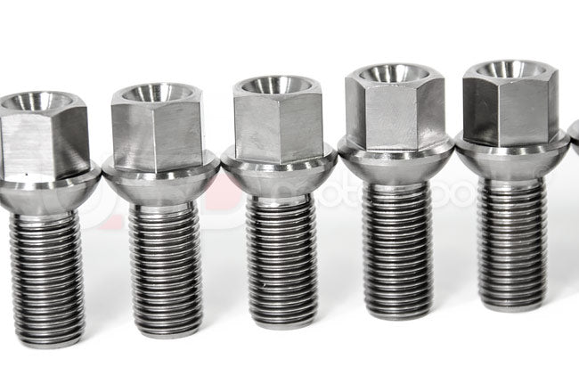 USP Titanium Ball Seat Wheel Bolt Set - 27mm