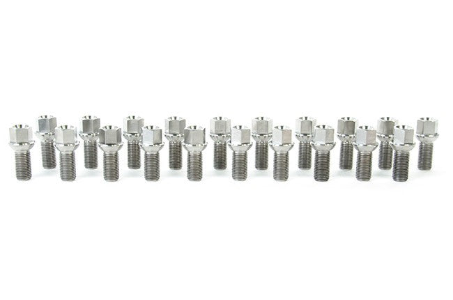 USP Titanium Ball Seat Wheel Bolt Set - 27mm