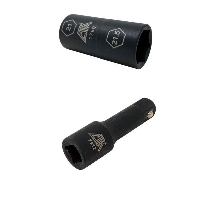 1799E - Flip Socket & Extension - 21mm x 21.5mm