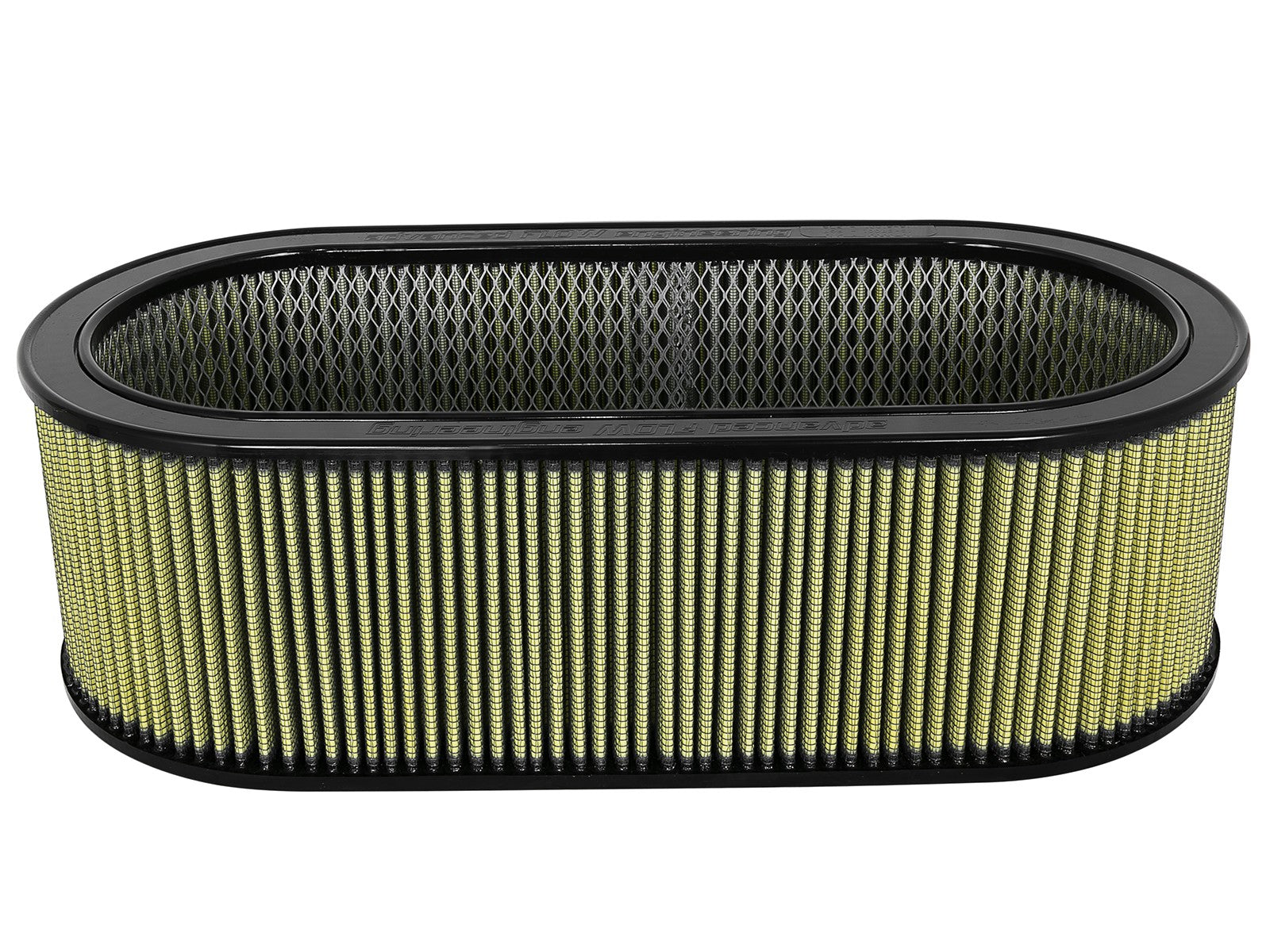 Magnum FLOW Universal Oval Racing Filter w/ Pro GUARD 7 Media 18-1/8 IN L x 7-1/4 IN W x 6 IN H w/ Expanded Metal