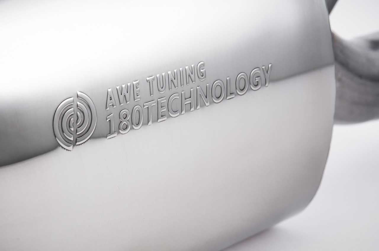 AWE Tuning Audi S4 3.0T Touring Edition Exhaust - Chrome Silver Tips (90mm)