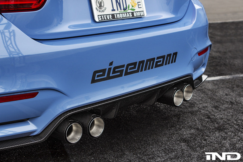 Eisenmann F8X M3 / M4 Performance Exhaust + 4x90 Carbon Tip Set