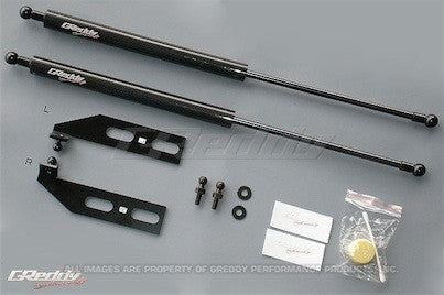 GReddy 00-09 Honda S2000 AP1/AP2 Engine Hood Lifter Kit (Designed for OEM weight hoods.)