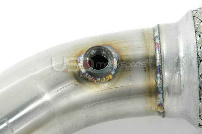 USP Motorsports 3" Downpipe w/High Flow Cat 1.8T FWD