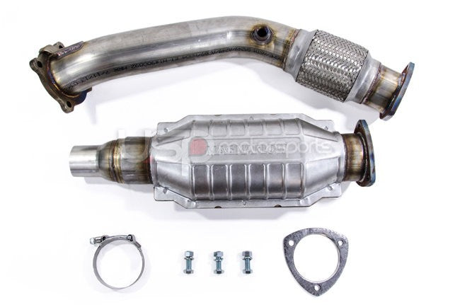 USP Motorsports 3" Downpipe w/High Flow Cat 1.8T FWD