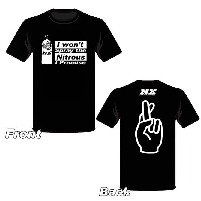 Large I Promise Black T-Shirt