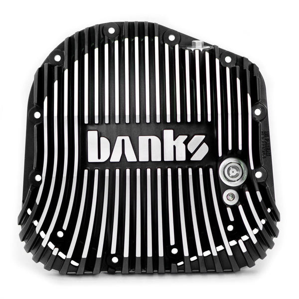 Banks 85-19 Ford F250/ F350 10.25in 12 Bolt Black Milled Differential Cover Kit - 0