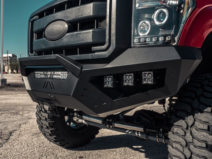 Road Armor 11-16 Ford F-250 SPARTAN Front Bumper - Tex Blk - 0