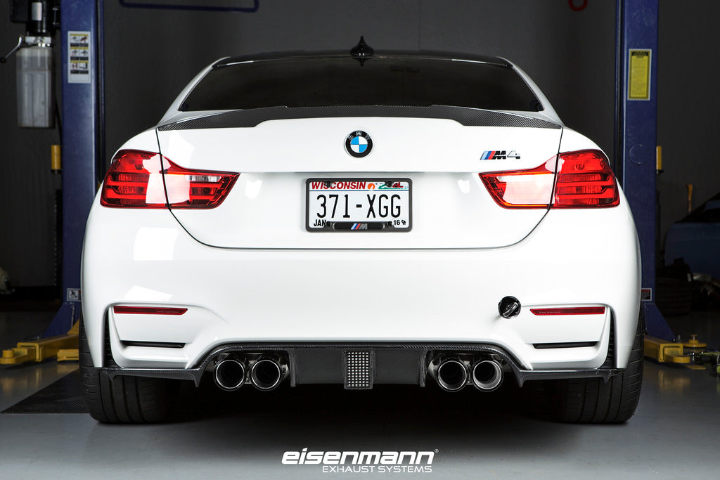 Eisenmann F8X M3 / M4 Performance Exhaust + 4x90 Carbon Tip Set