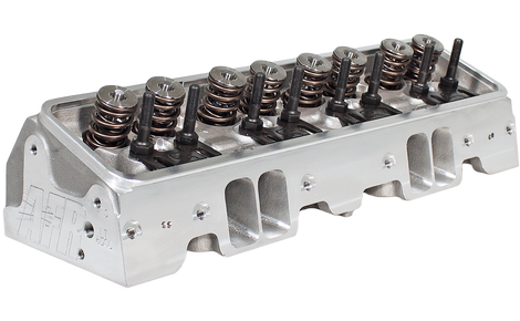 AFR 23 SBC Cylinder Head 210cc LT4 Race Ready Reverse Cool Heads. angle plug. 65