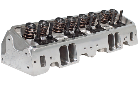 AFR 23 SBC Cylinder Head 195cc Street Head W/72 Angle Intake Bolts. L98 angle pl