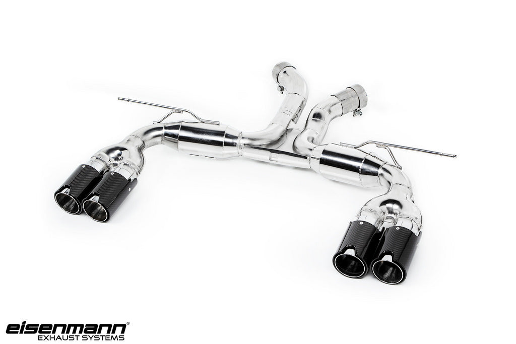 Eisenmann BMW F85 X5M / F86 X6M Race Performance Exhaust - 4x90mm Carbon - 0