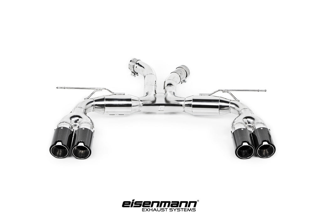 Eisenmann BMW F85 X5M / F86 X6M Race Performance Exhaust - 4x90mm Carbon