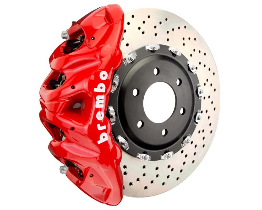 Brembo GT Front Big Brake Kit 412x38 2-Piece 8-Piston Drilled Rotors - 0