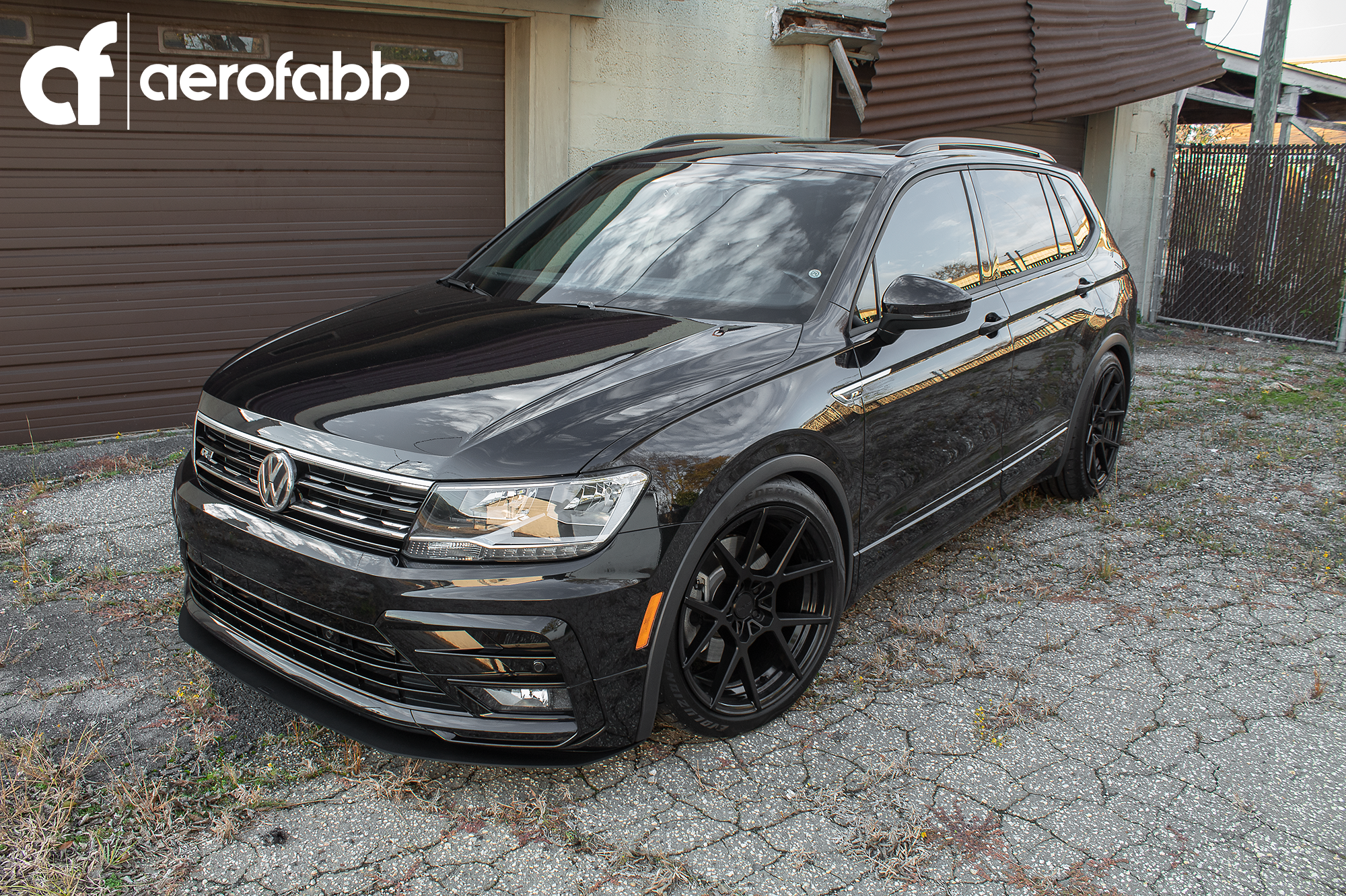 Aerofabb Front Splitter V2 - VW Tiguan R-Line - 0