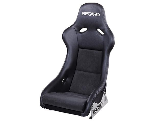 RECARO SEAT POLE POSITION N.G. LEATHER BLACK/SUEDE GREY/SILVER