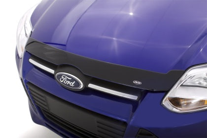 AVS 12-14 Ford Focus Aeroskin Low Profile Acrylic Hood Shield - Smoke - 0