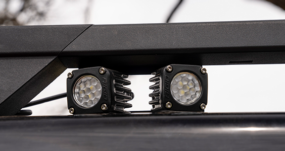 RIGID INDUSTRIES ROOF RACK LED LIGHT MOUNT KIT: 2021 FORD BRONCO SPORT - 0