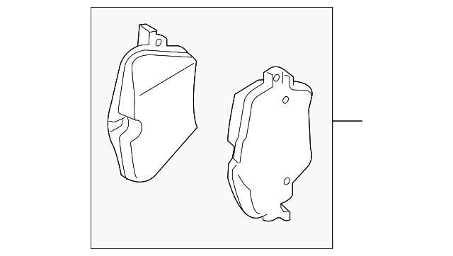 Brake Pads - BMW (34-10-8-837-161) Front 2023-24 X1/X2